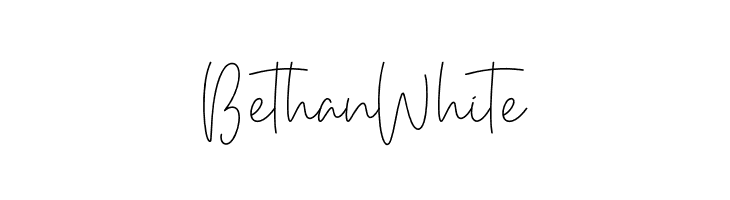 BethanWhite  Free Fonts Download