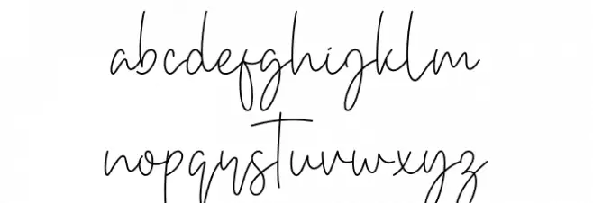 BethanWhite Fuentes MINÚSCULAS