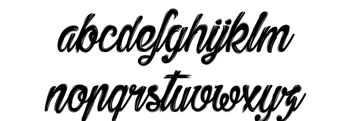 Bethanie Snake_PersonalUseOnly Font LOWERCASE