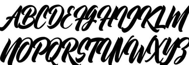 Bethany Kibang Шрифта ВЕРХНИЙ