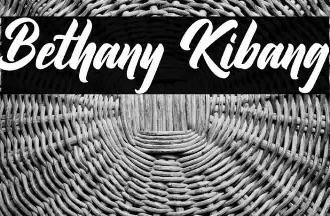 Bethany Kibang Font examples