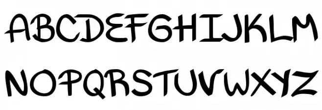Bethany Style Letters Fuentes MAYÚSCULAS