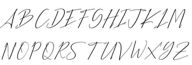 BethanyScript Fonte MAIÚSCULAS