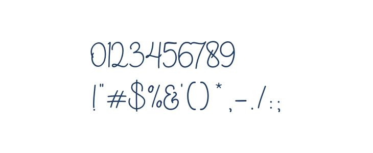 BethanySignature Other Characters