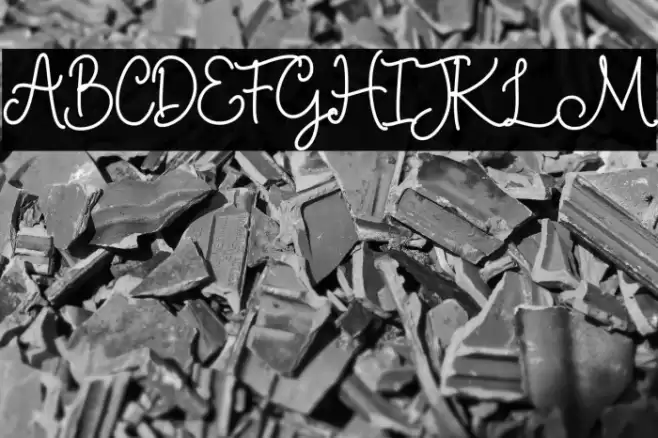 BethanySignature Font examples