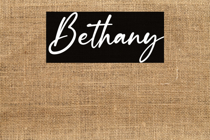 Bethany Example 1