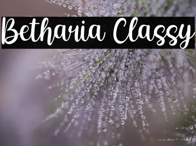 Betharia Classy Example 3
