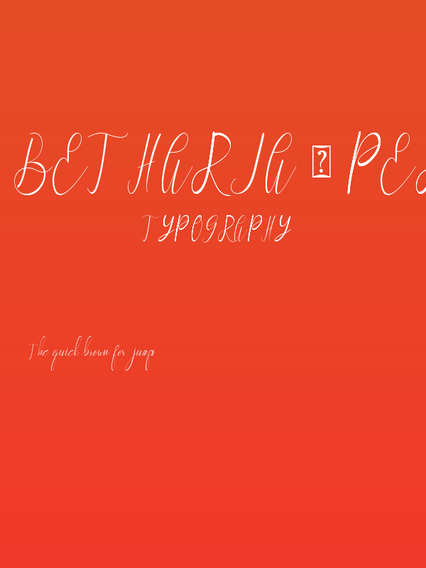 Betharia - Personal Use Poster