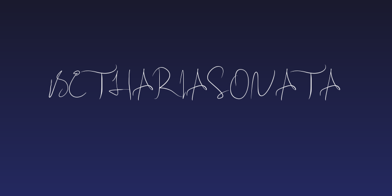 BethariaSonata Social Header