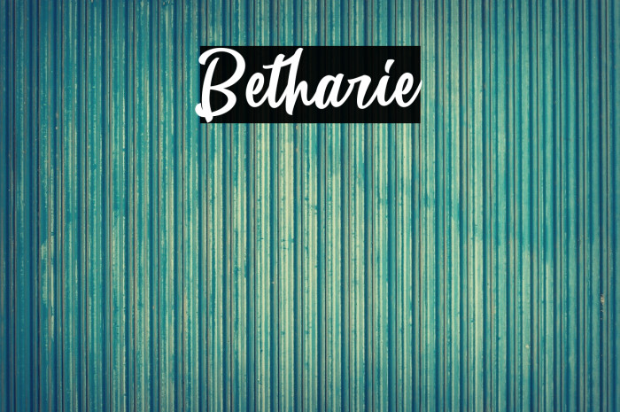 Betharie Example 3