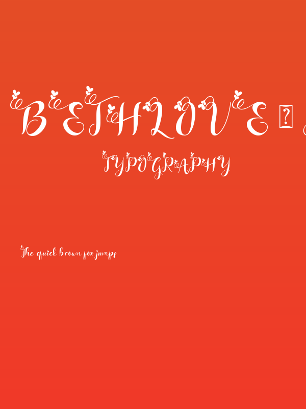 Bethlove - Personal Use Poster