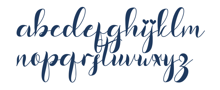 Bethlove - Personal Use Lowercase