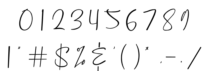 Bethoven Font OTHER CHARS