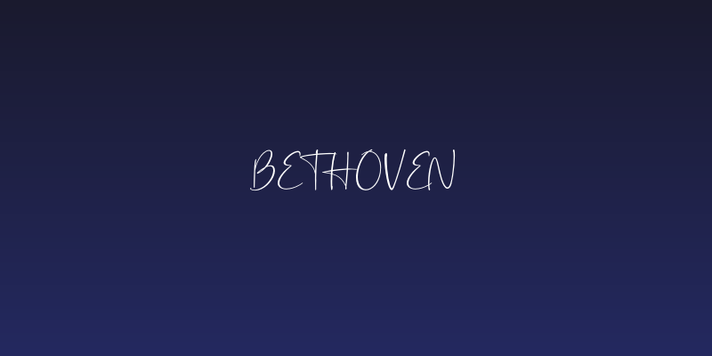 Bethoven Social Header