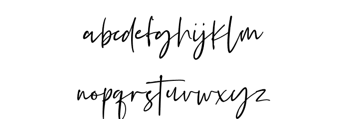 Bethoven Font LOWERCASE