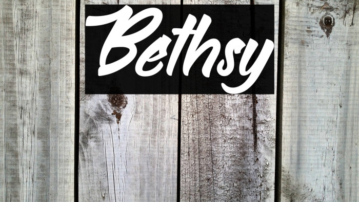 Bethsy Example 2