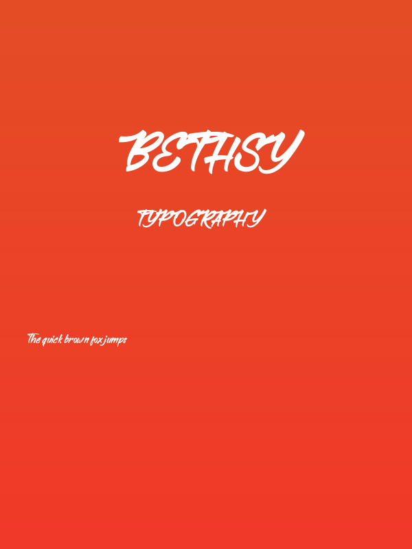 Bethsy Poster