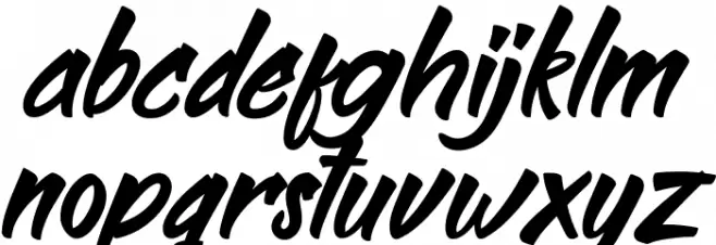 Bethsy Шрифта строчной