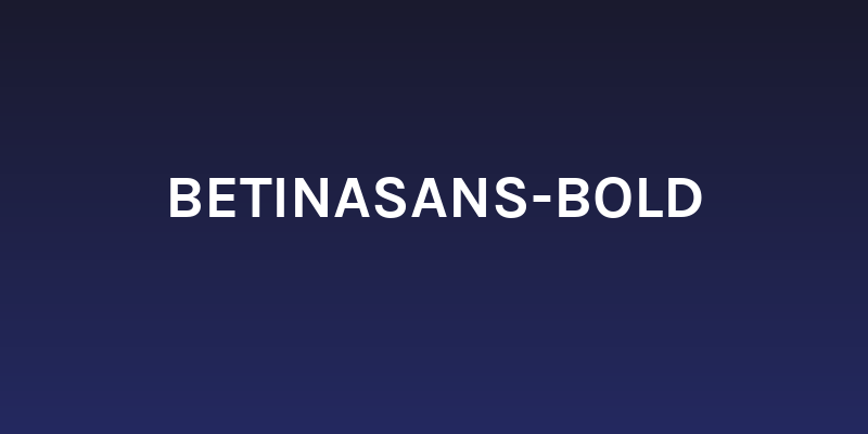 BetinaSans-Bold Social Header