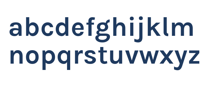 BetinaSans-Bold Lowercase