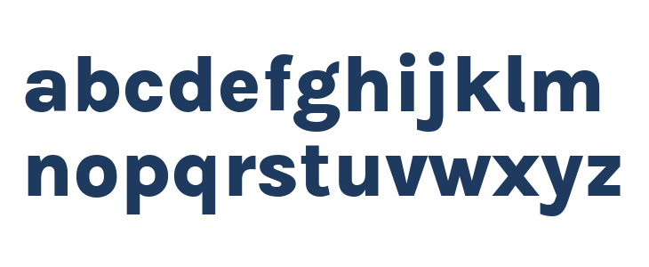 BetinaSans-ExtraBold Lowercase