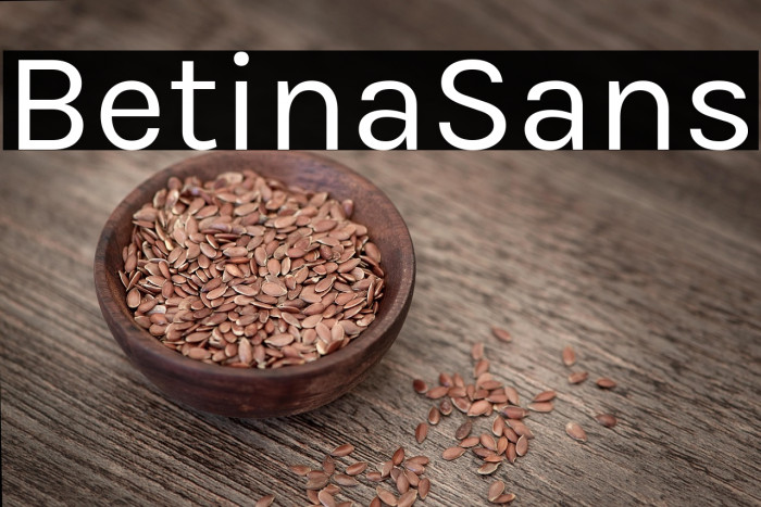 BetinaSans Example 3