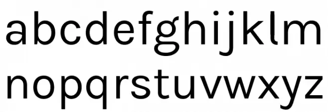BetinaSans خط أحرف صغيرة