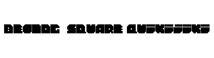 Betlog_Square[Quikijiki]  font caratteri gratis