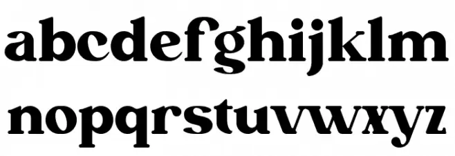 Betofin free for personal use Schriftart Kleinbuchstaben