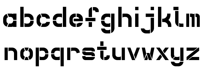 Betong Font LOWERCASE