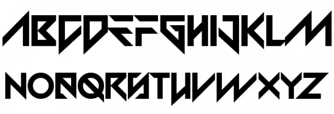 BetrayalofMind 字体 大写