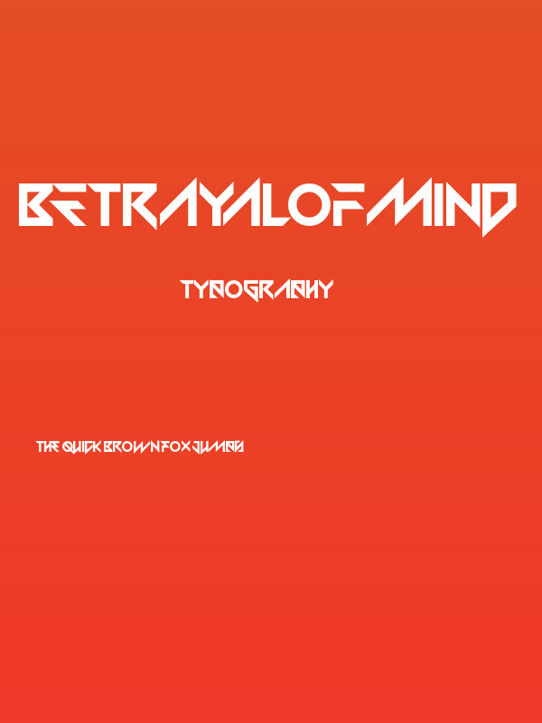 BetrayalofMind Poster