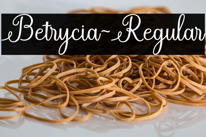 Betrycia-Regular Example 2