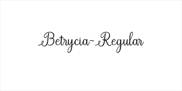 Betrycia-Regular Logo