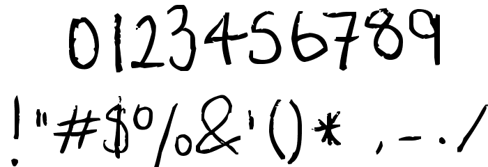 Betsilicious Font OTHER CHARS