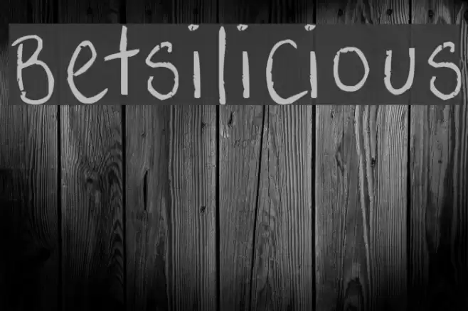 Betsilicious Font examples