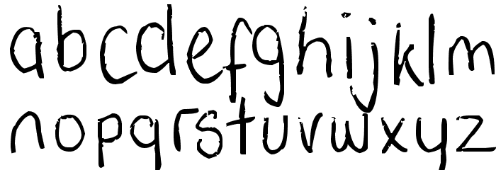 Betsilicious Font LOWERCASE