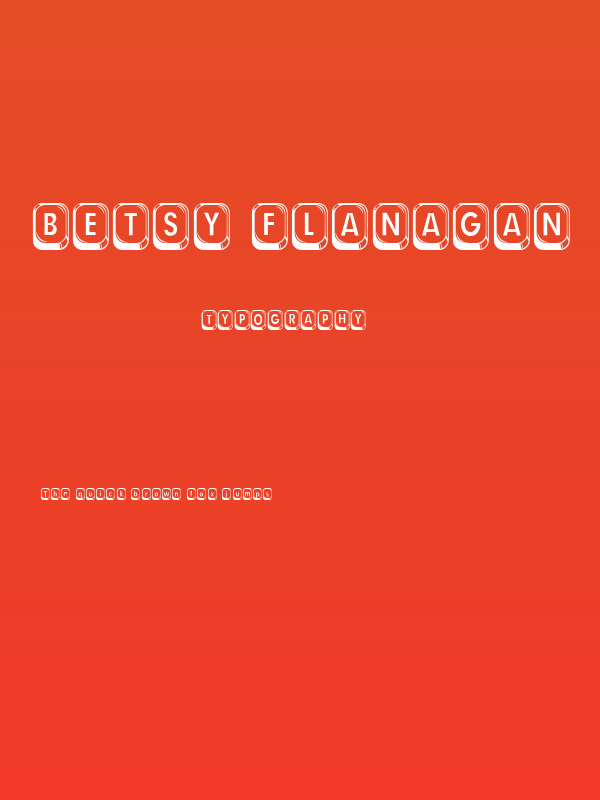 Betsy Flanagan Poster