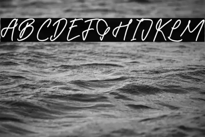 Betsy Gilbertos Font examples