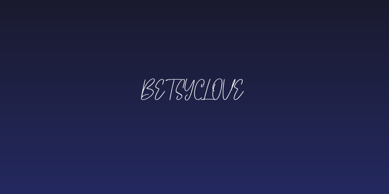 Betsyclove Social Header