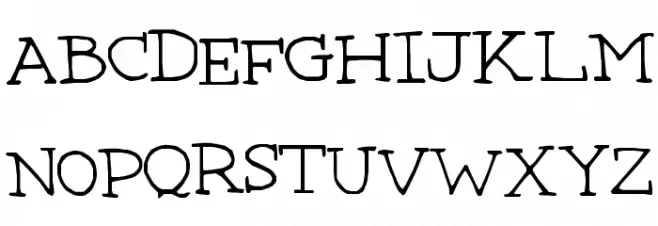 Betsystype फ़ॉन्ट अपरकेस