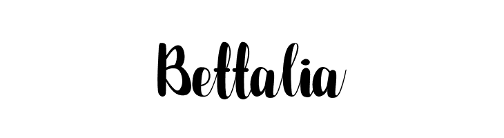 Bettalia  Descarca Fonturi Gratis