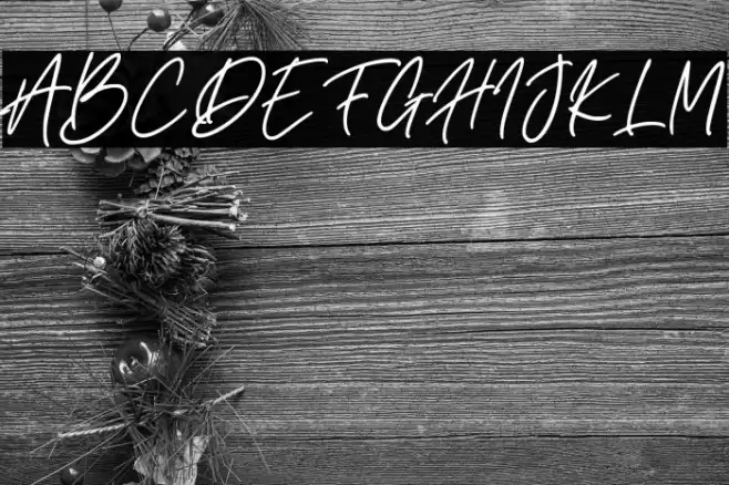 Bettanesia Font examples