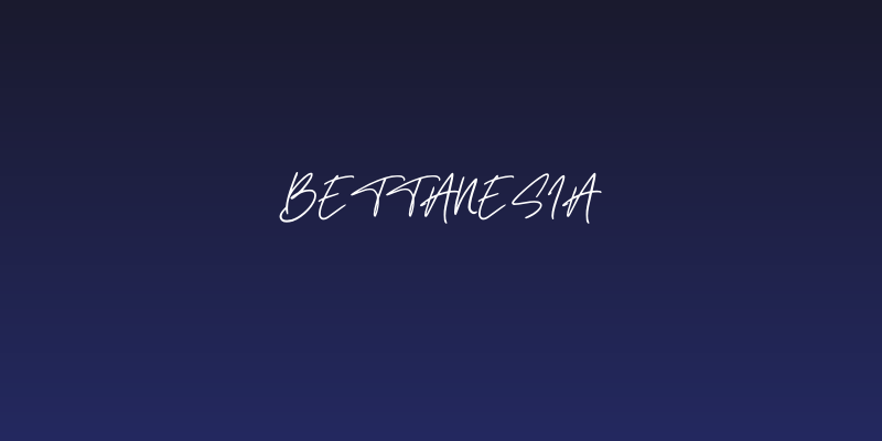 Bettanesia Social Header