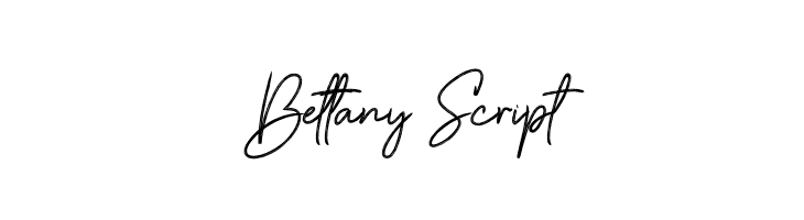 Bettany Script  नि: शुल्क फ़ॉन्ट्स डाउनलोड