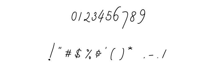 Bettari Font OTHER CHARS