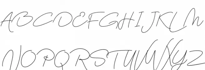 Bettari Schriftart Groß