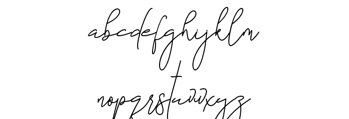 Bettari Font LOWERCASE