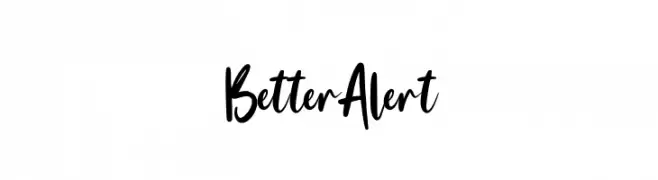 Better Alert  Descarca Fonturi Gratis