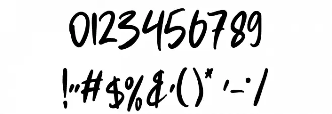 Better Alert Font OTHER CHARS